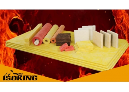Can glass wool insulation catch fire?