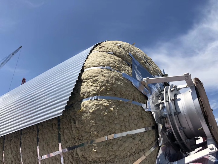 ISOKING Mineral Wool Insulation Rolls with Wire Mesh