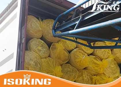 8 Containers of Glass wool roll for Argentina