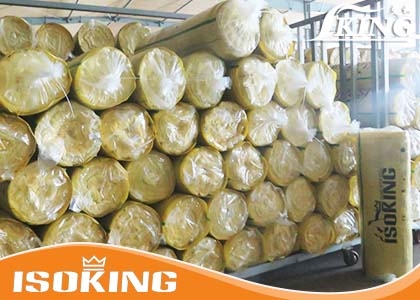 ISOKING Acoustic Glass Wool Roll is Readly for Ship to Peru