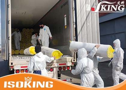 Professionally and Efficiently Unloading Insulation Materials