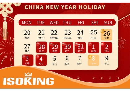 CHINA New Year Holiday